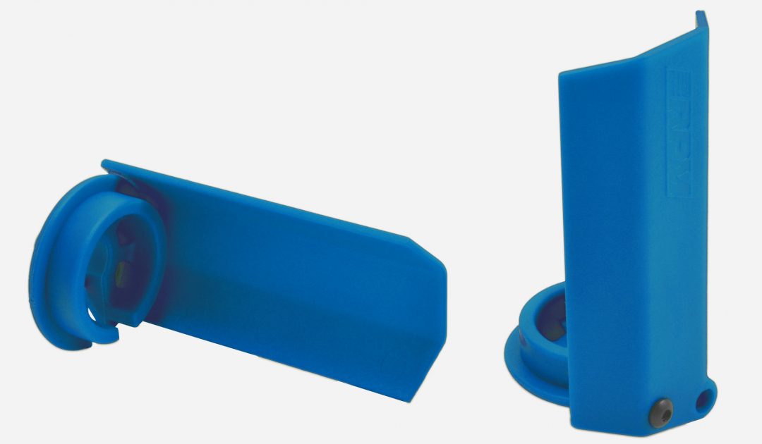 RPM-80435 Shock Shaft Guards for the Traxxas X-Maxx - Blue