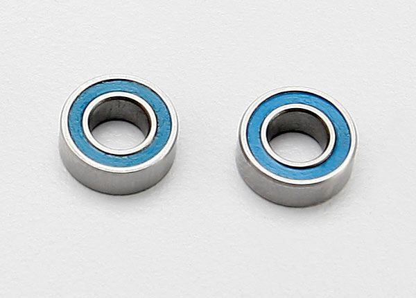 7019 Ball bearings, blue rubber sealed (4x8x3mm) (2)