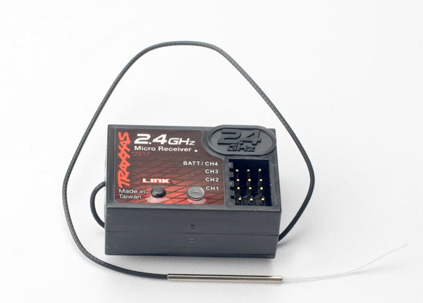 2217 Receiver, micro 2.4 Ghz (4-channel)