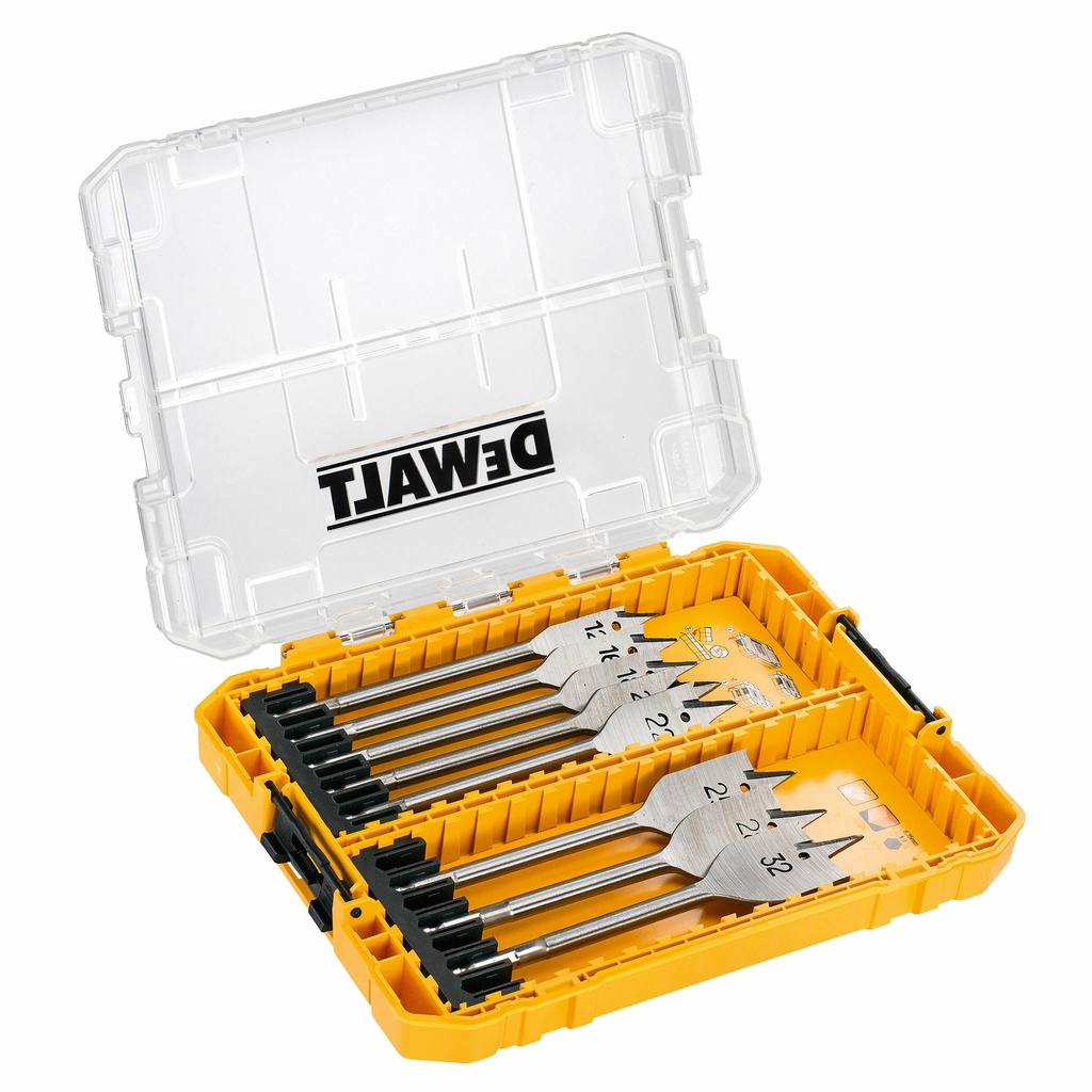ชุดดอกสว่านเจาะไม้ 8 ชิ้น รุ่น DT70750-QZ DEWALT