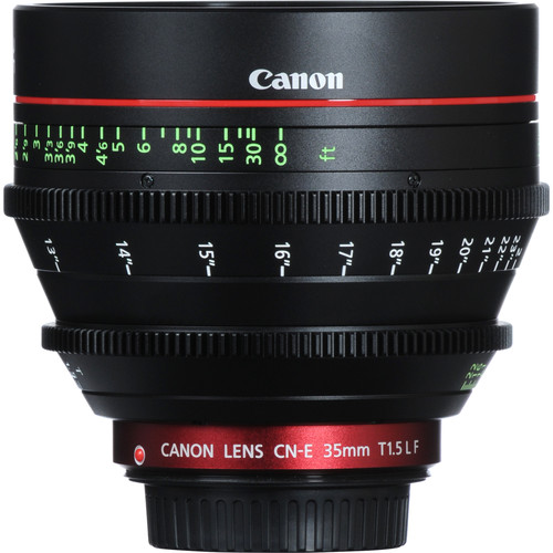 เลนส์ Canon CN-E 35mm T1.5 L F Cinema Prime Lens (EF Mount)