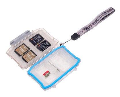 GUTEK Memory Card Case (Transparent)
