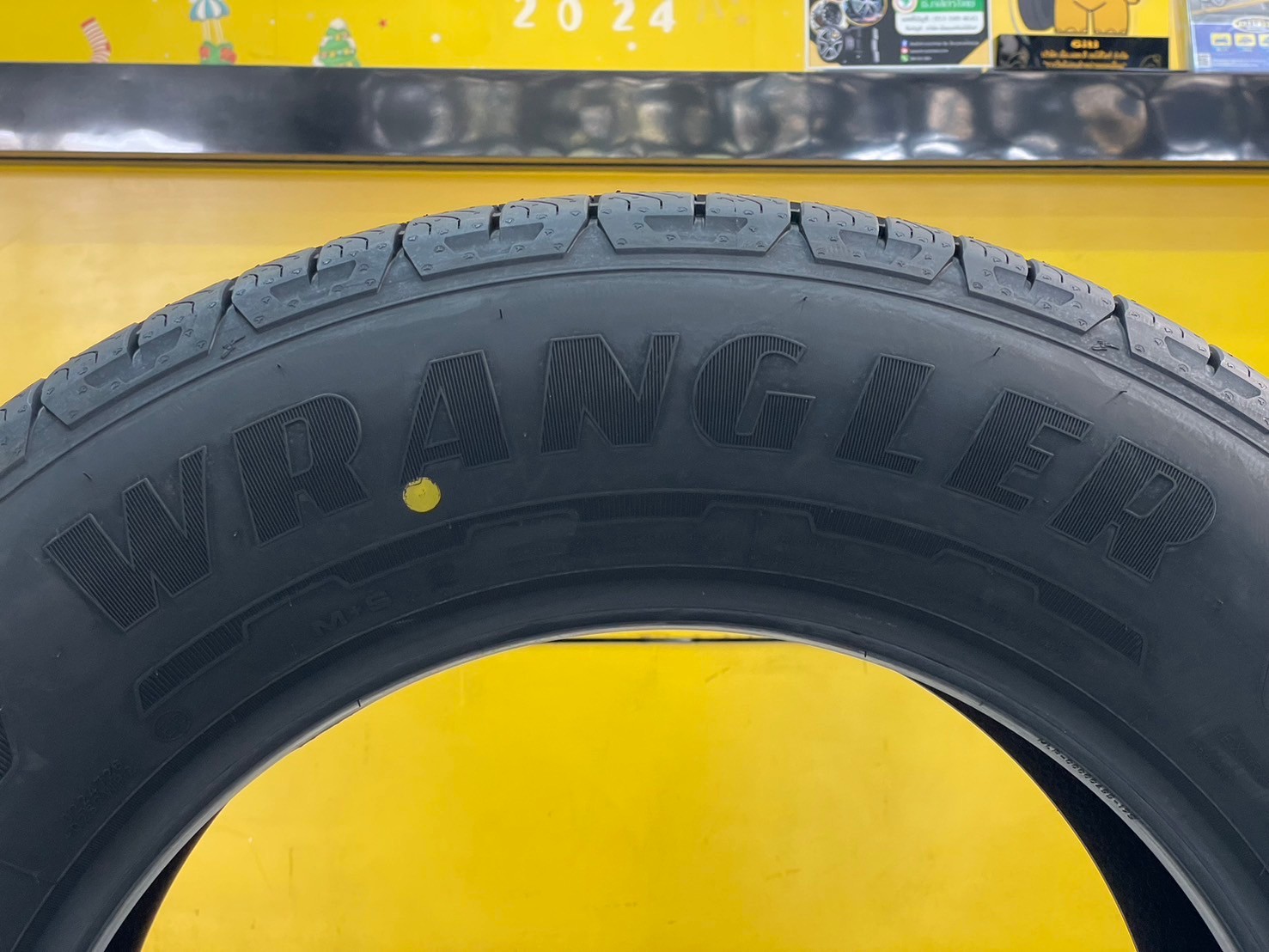 ยางใหม่กู๊ดเยียร์ GOODYEAR WRANGLER TERRITORY HT 265/60R18 ยางใหม่ปี2024