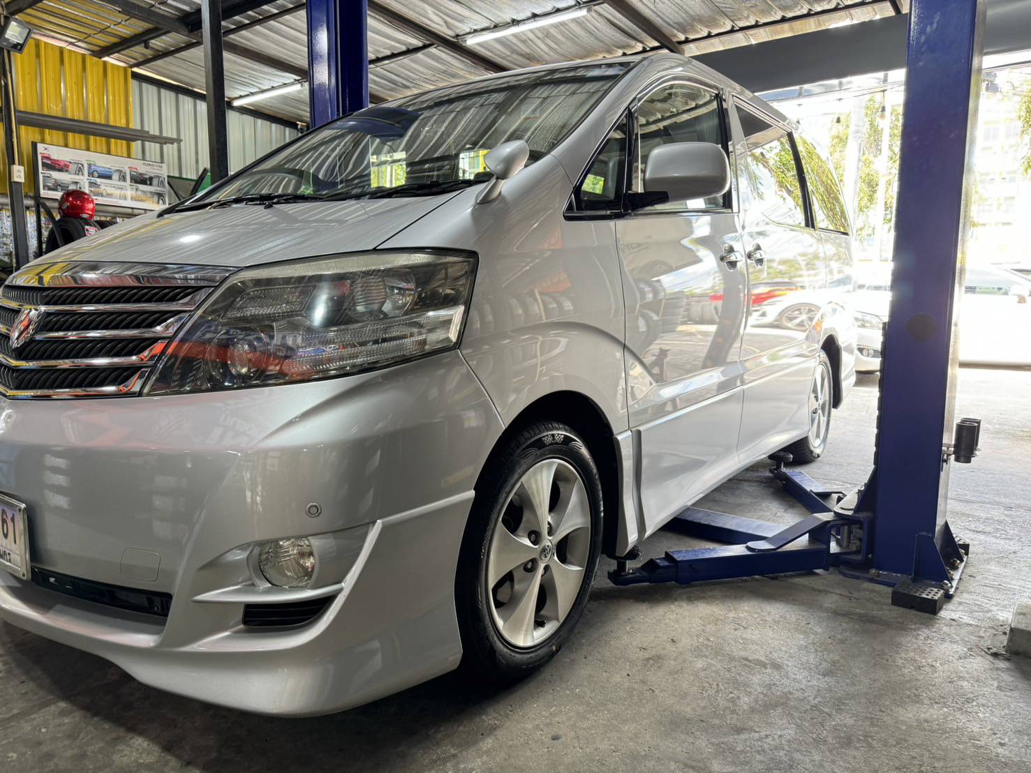 🚘 #TOYOTA_ALPHARD #มั่นใจใช้ยางโอตานิ เปลี่ยนยาง #OTANI_KC2000_225/55R17