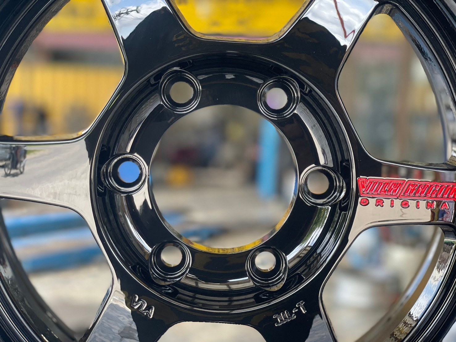 #ล้อแม็กซ์ใหม่ขอบ16 #TE37ขอบ16นิ้ว 16x8 ET0 6x139.7 สีดำเงาตัวหนังสือเลเซอร์สีแดง