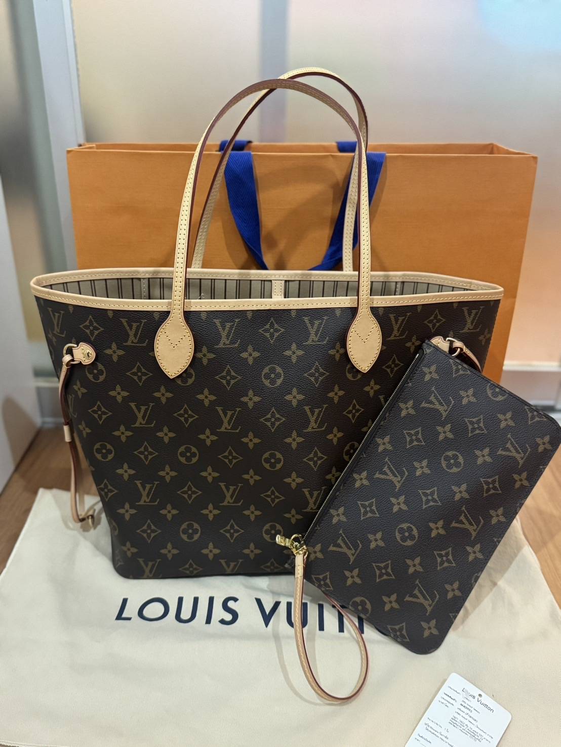 Lv neverfull mm มือสอง