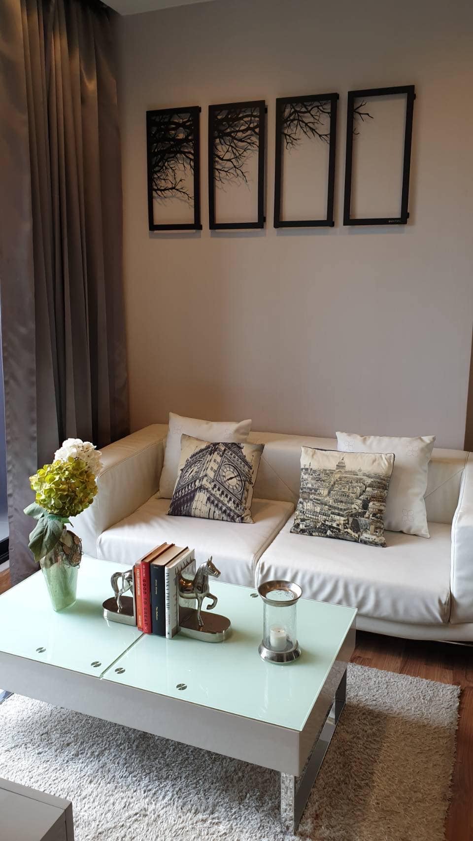 *FOR RENT* Ivy Ampio รัชดา ห้องกว้างแต่งสวย Fully furnished ใกล้ MRT ศูนย์วัฒนธรรม 200 ม.