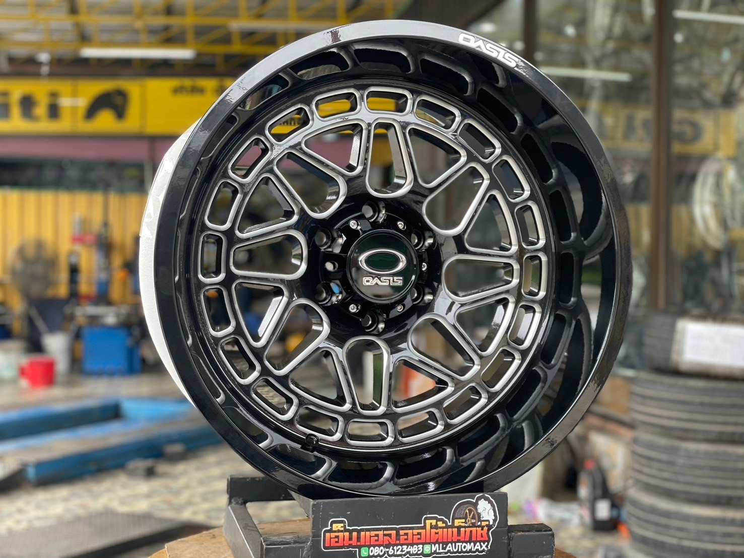 ล้อแม็กซ์ใหม่ OASIS MV122 20x12 ET-44 6x139.7 ล้อแม็กซ์ใหม่ สายออฟโรด สำหรับใส่รถกระบะ และรถSUV ขอบ20"