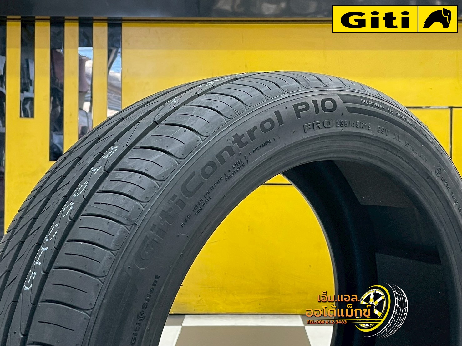 #Giti #ControlP10 235/45R19 #Silent Tire (PRO) ยางใหม่ปี2025 #ยางเทคโนโลยีฟองน้ำ