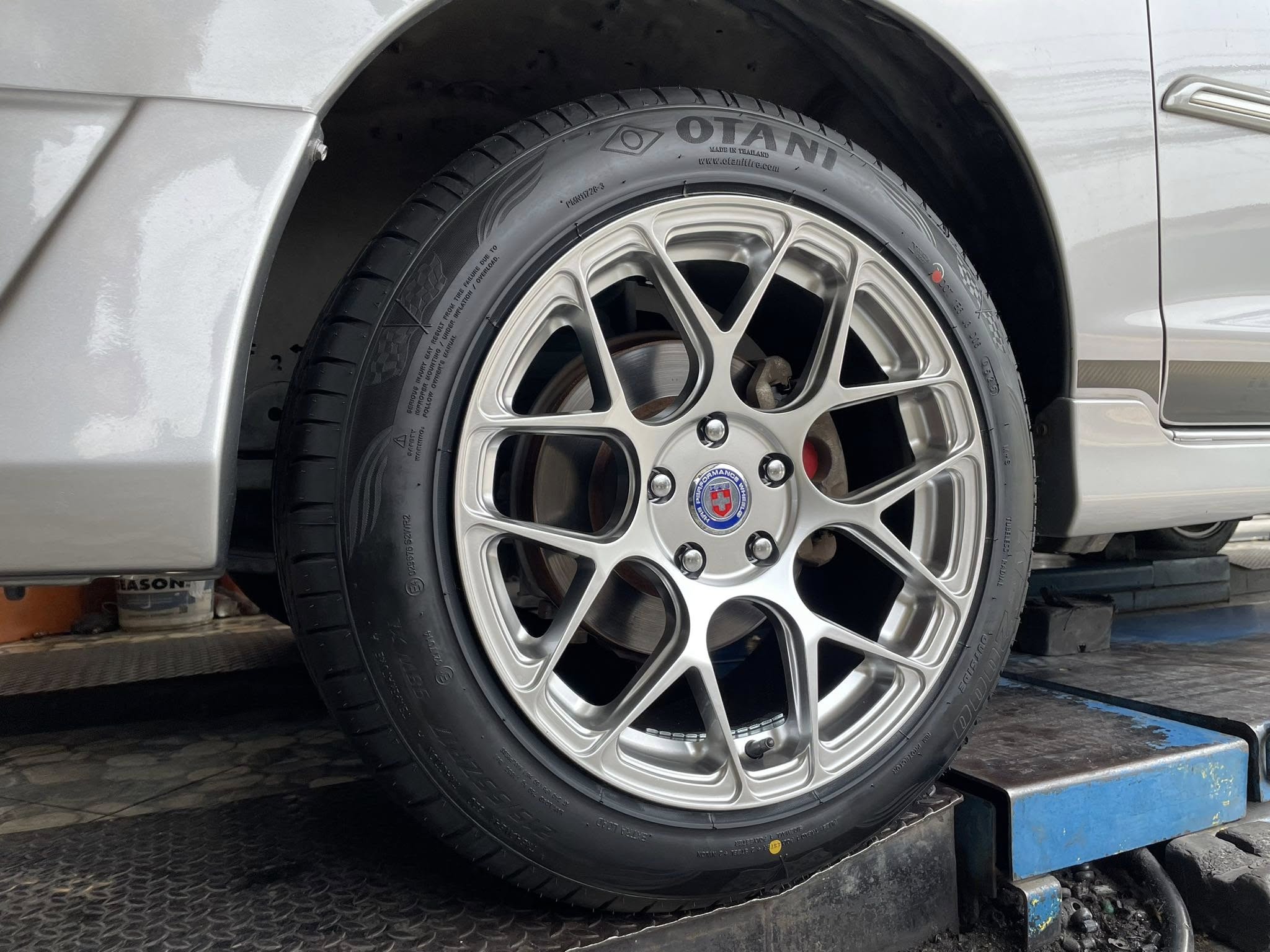 🛞❤️ #TOYOTA_INNOVA🚘❤️💫 🛞🐘#OTANI_EK3000_215/55R17 ❤️ 🛞 #ล้อSSW_HRE242 17X8.5 ET35 5X100HS ❤️ #ผ้าเบรคBrembo F&R #พรีเมียร์ 🛞 #บริการตั้งศูนย์ล้อ🛞