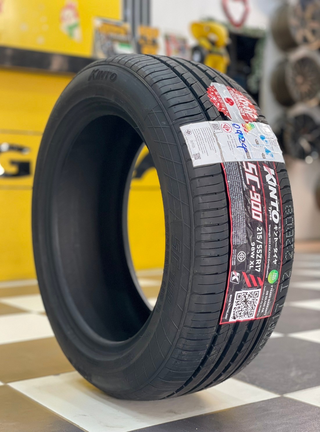 #KINTO SC900 215/55R17 🔥🔥 ยางใหม่ปี2024 ยางเทคโนโลยีญี่ปุ่นผลิต