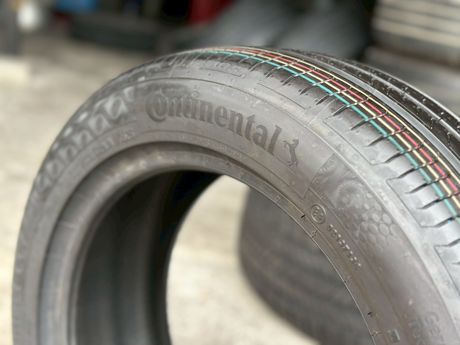 ยาง Continental ComfortContact CC7 ขนาด 185/55R15 ยางใหม่ปี2025