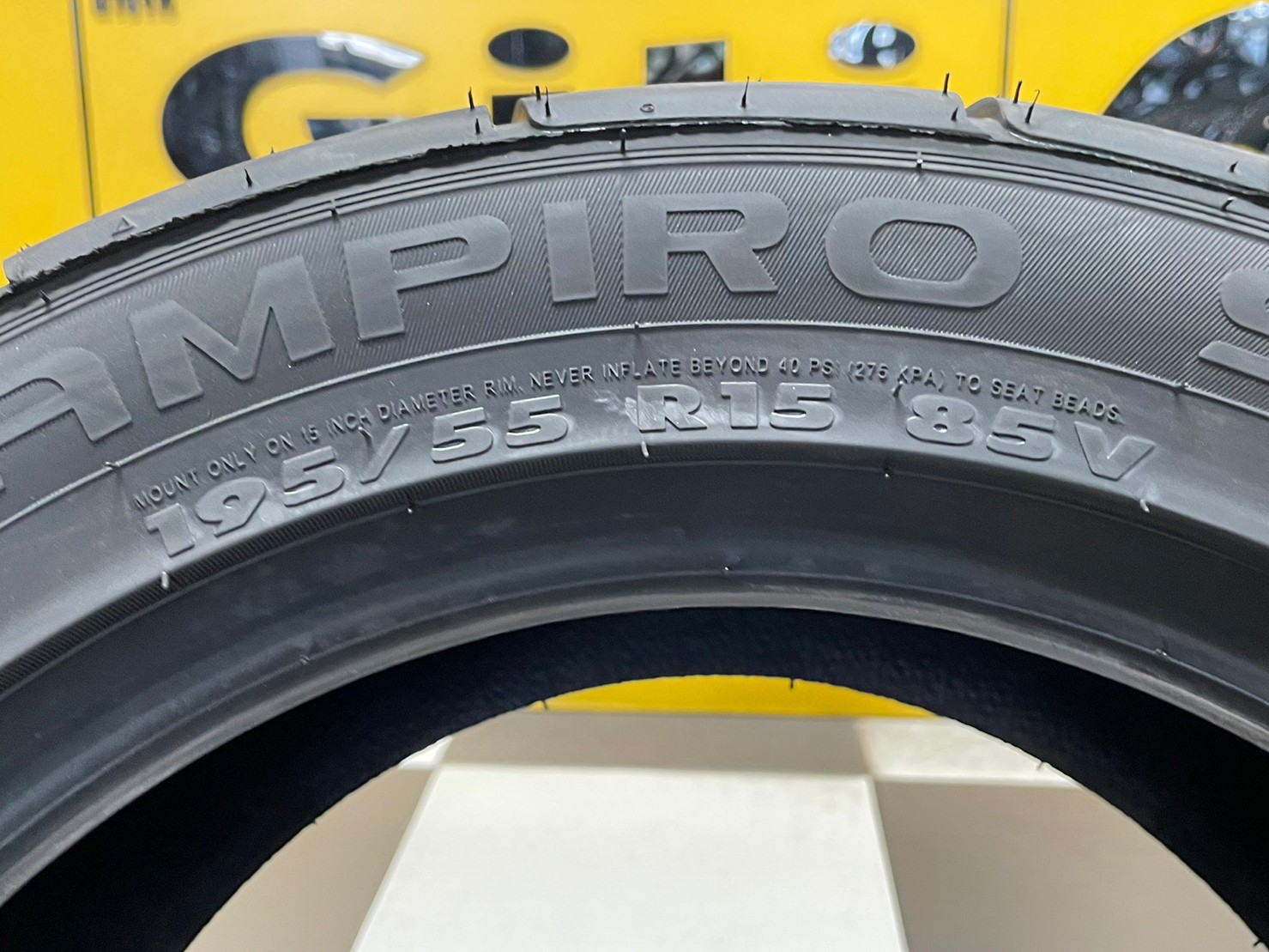 ยาง GT RADIAL CHAMPIRO SX2 195/55R15 ยางใหม่ปี2023