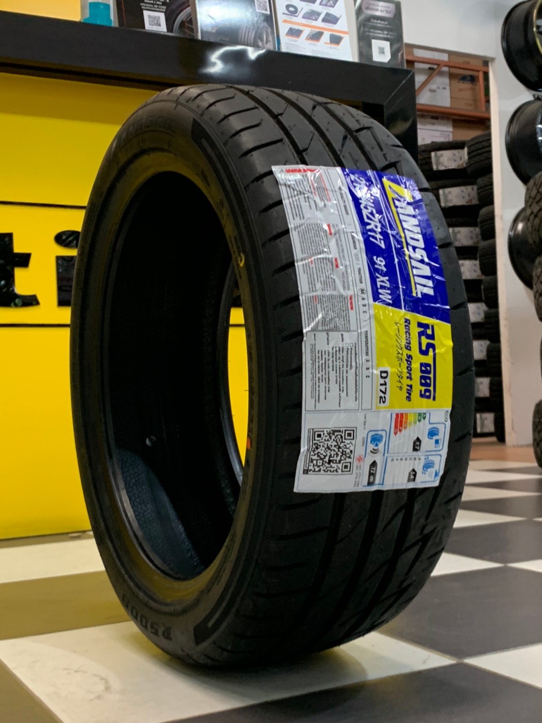 Landsail RS009 215-45R17 ยางลายซิ่ง ยางMade in Thailand ยางใหม่ปี2021