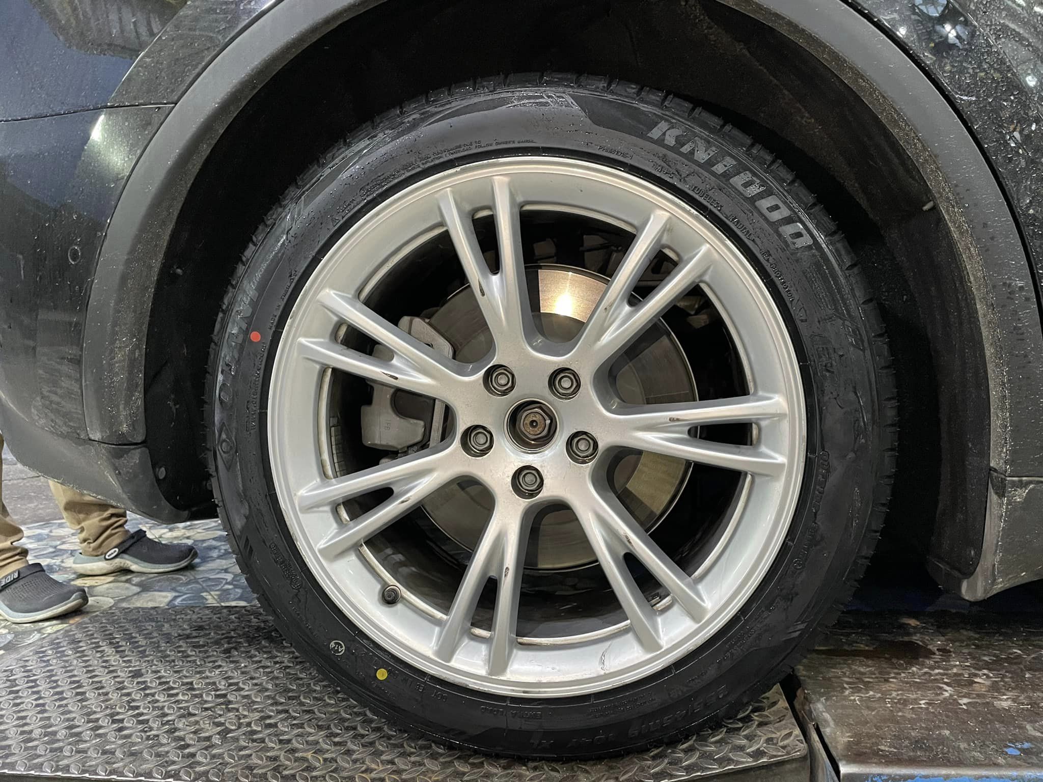 TESLA_MODEL Y❤️ #ยางเทคโนโลยีฟองน้ำ สำหรับรถEVเพิ่มความนุ่มเงียบมากยิ่งขึ้น #OTANI #KN1000 255/45R19