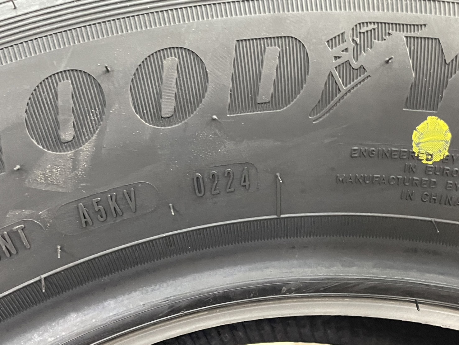ยางใหม่ Goodyear CARGOMAX 215/70R15C ยางใหม่ปี2024