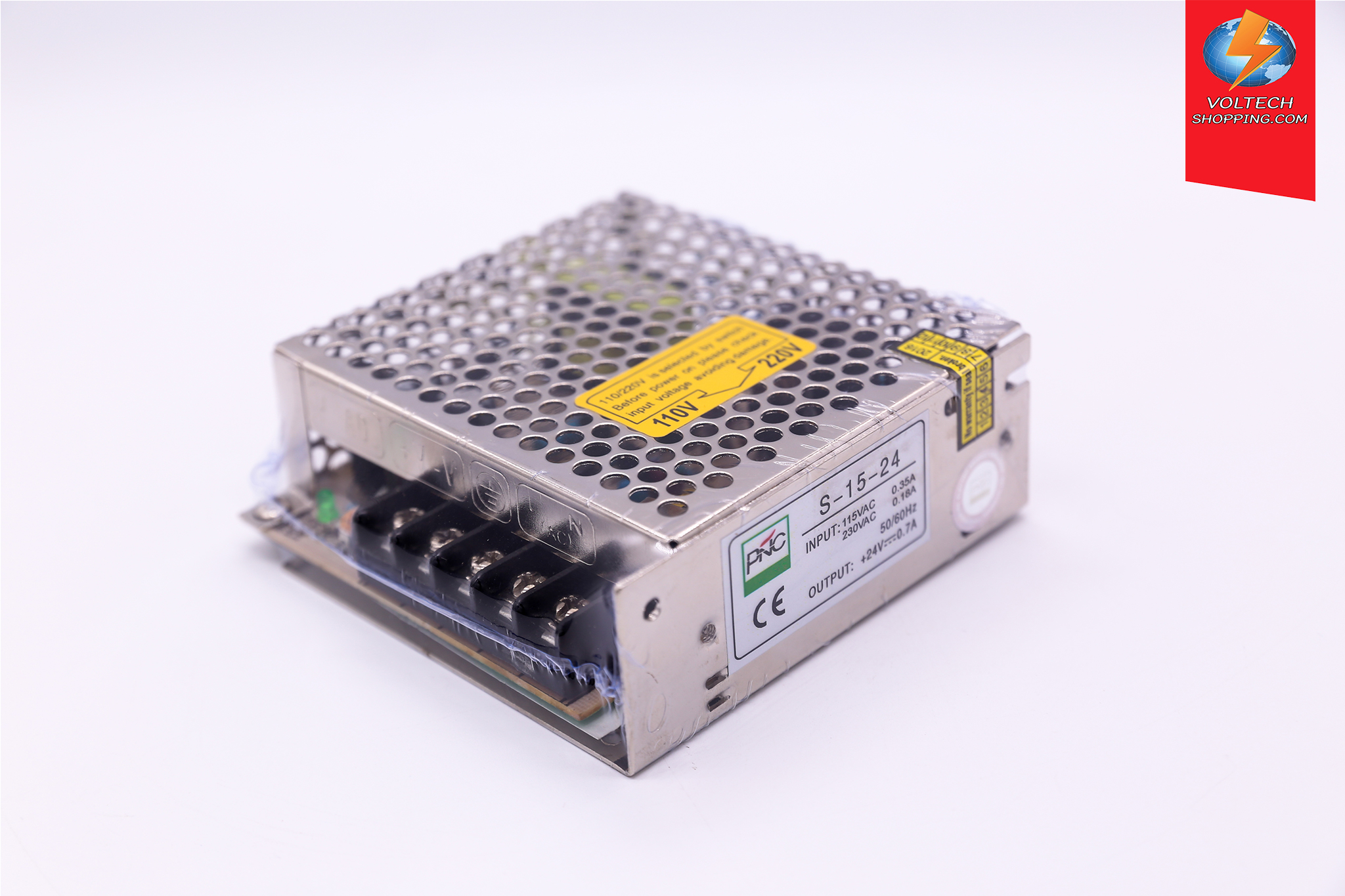 Power Supply 220VAC/24 VDC, 0.7A, 15W
