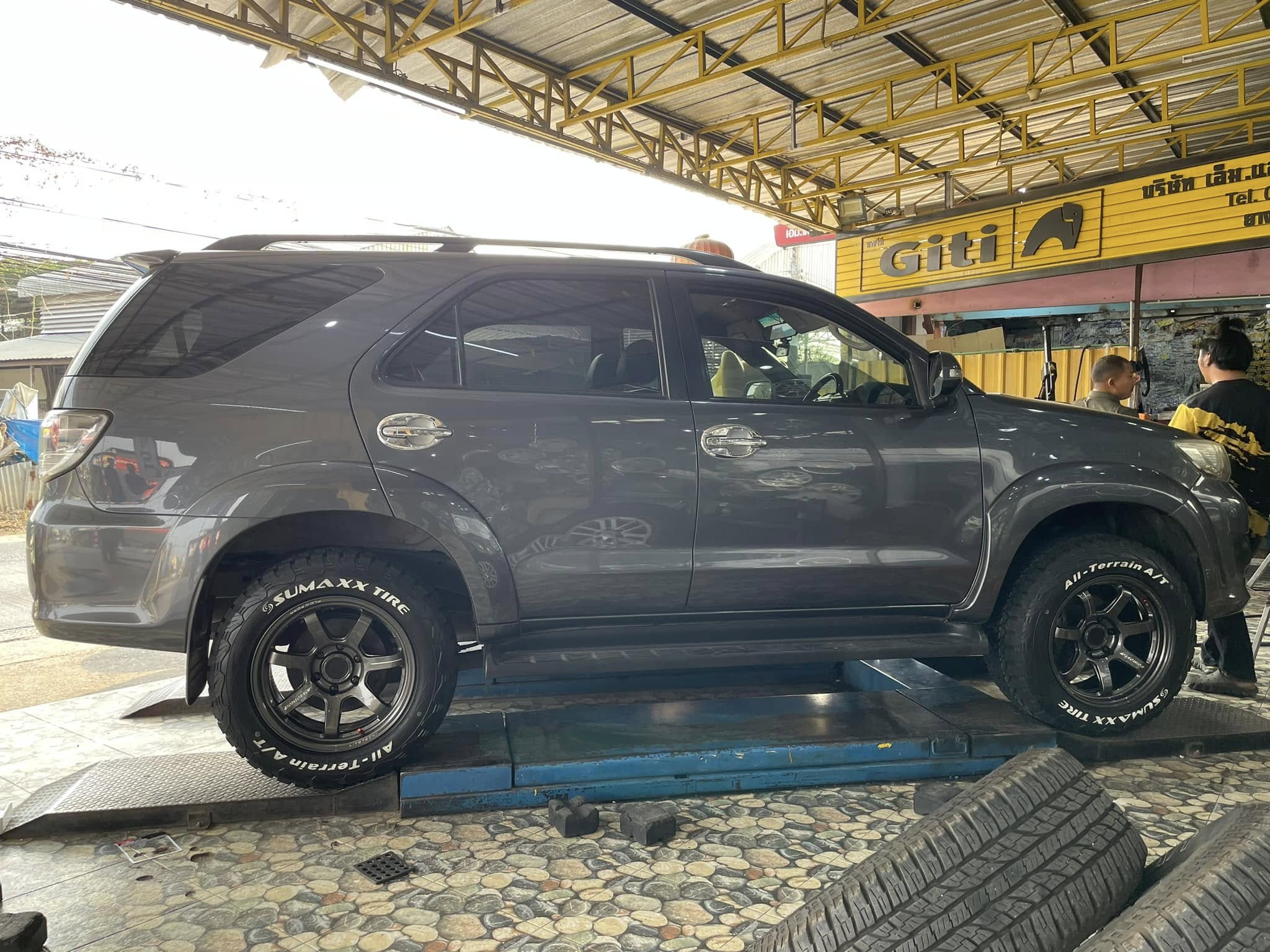 🛞#LENSO | LiteTech+ Technology รุ่น #VENOM #VT7 18x9 ET+00 6x139.7 🛞พร้อมยางสายลุย #SUMAXX_AllTerrian_AT 265/60R18