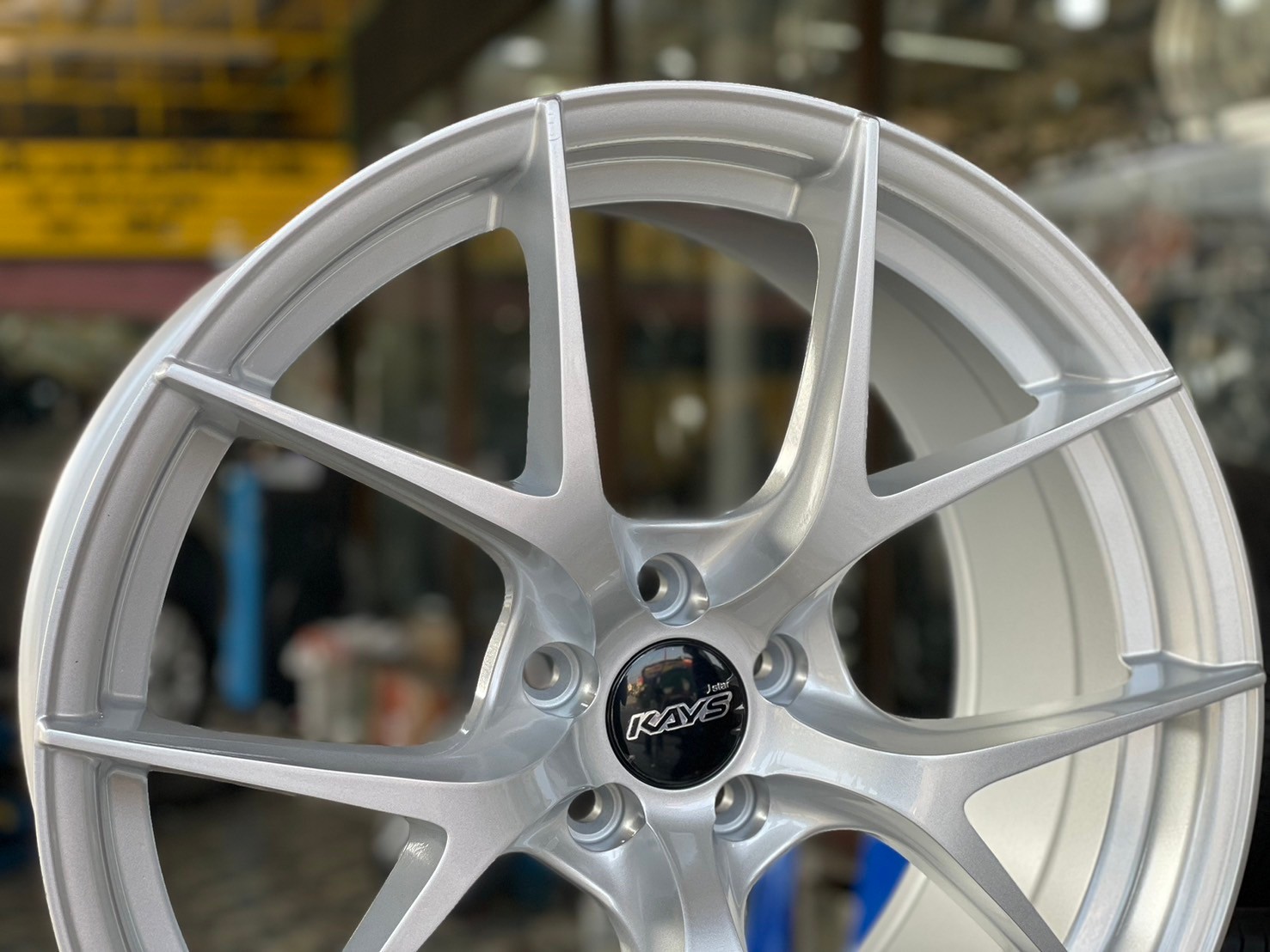 #ล้อแม็กซ์ใหม่ขอบ18 #5รู100 #ล้อแม็กซ์18 #KAYS 18x8.5 ET35 5x100 สีซิลเวอร์