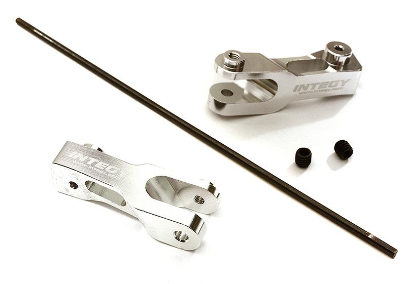 INT-C28563SILVER Front Anti-Roll Sway Bar Set for Traxxas 1/7 Unlimited Desert Racer