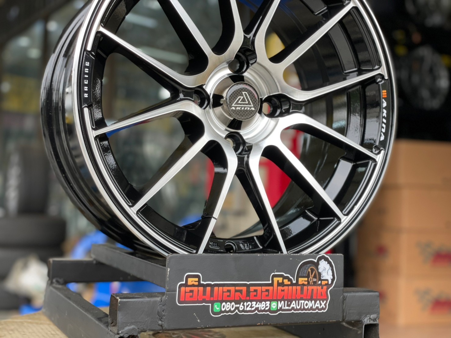 ล้อแม็กซ์ใหม่ขอบ15 SSW356 15x7 ET38 4x100 สีเทากันขอบหน้าเงา สวยหรู