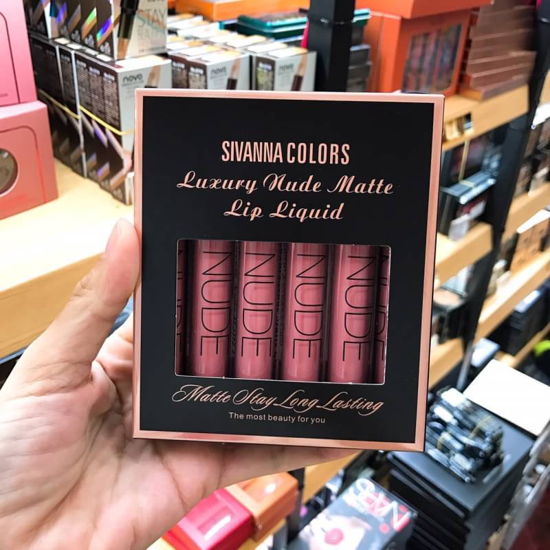 Sivanna Colors Luxury Nude Matte Lip Liquid ลิปจุ่มเนื้อแมท
