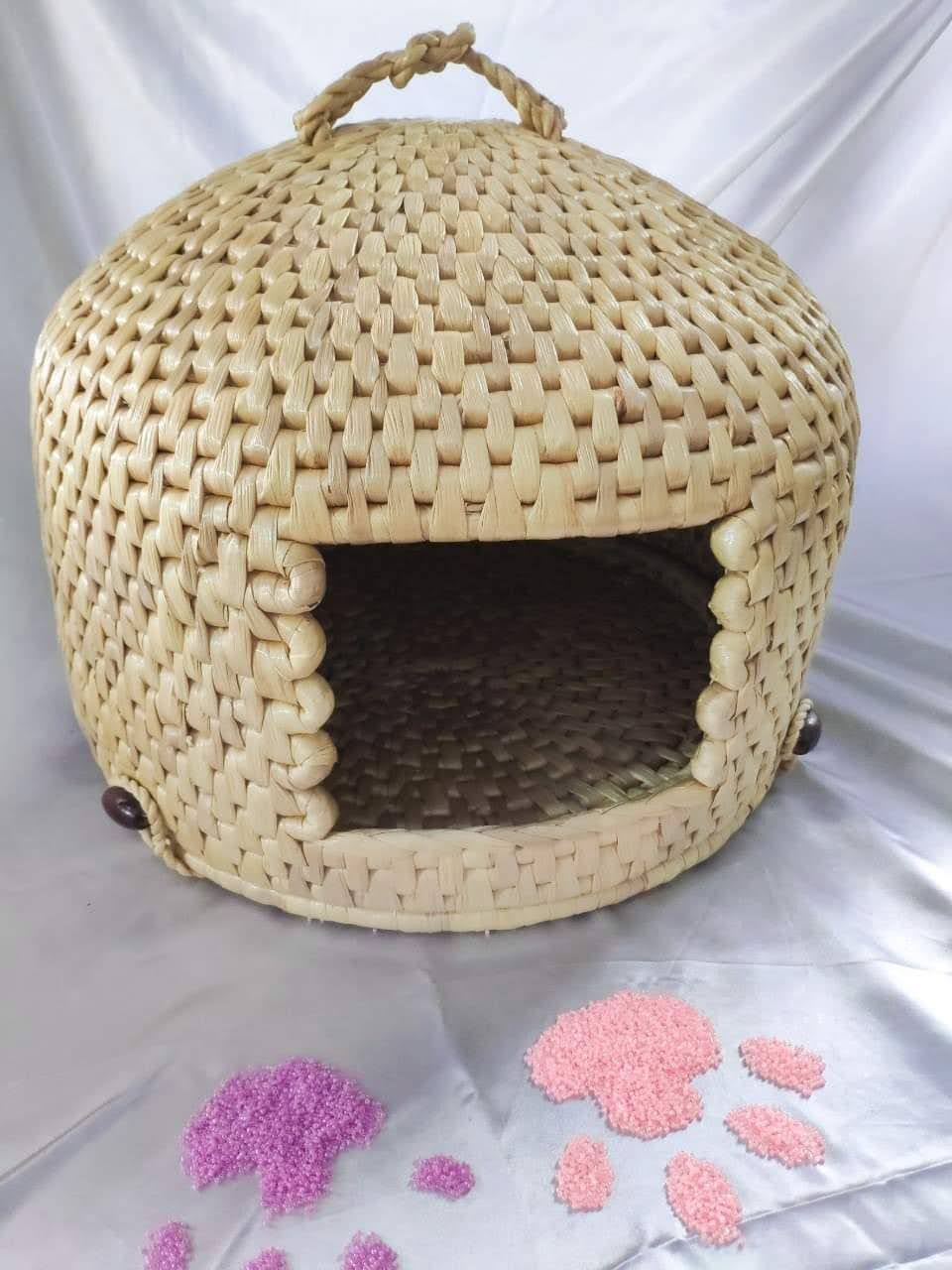 BSS501A :บ้านหมา บ้านแมว โดมแมว ที่นอนแมวขนาด 18นิ้ว ราคาส่ง 3ใบ