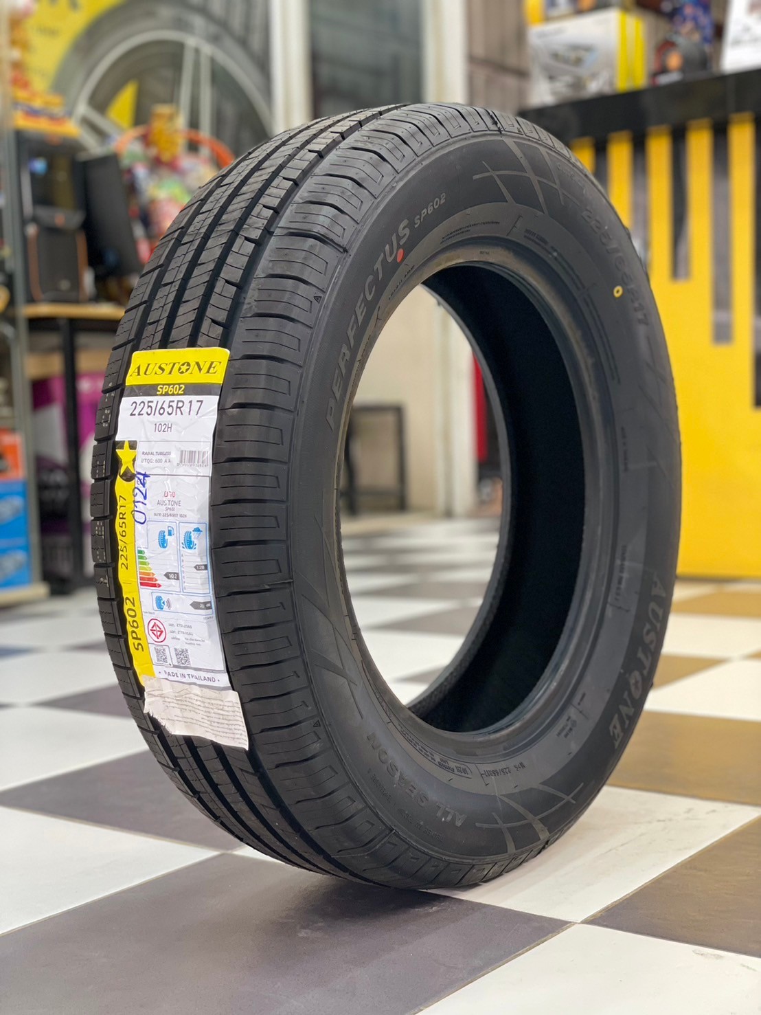 ยางใหม่AUSTONE SP602 225/65R17 ยางใหม่ปี2024