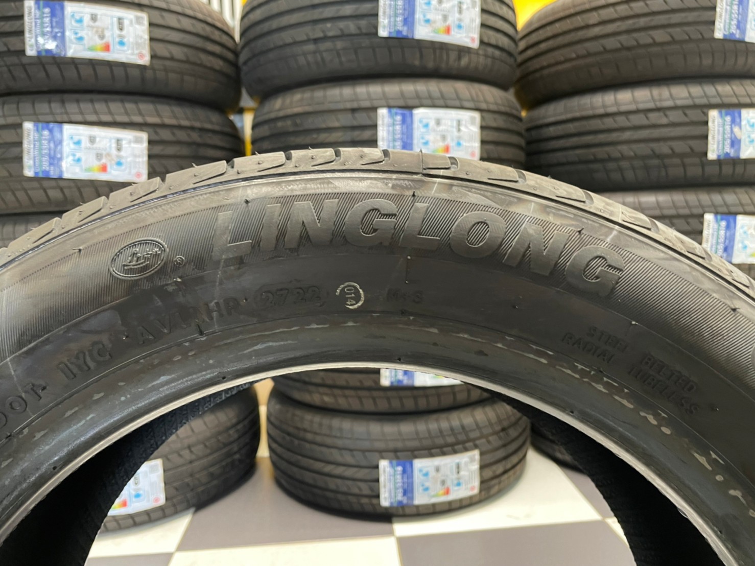 ยางใหม่LINGLONG CROSSWIND HP 205/55R16 ยางใหม่ปี2022
