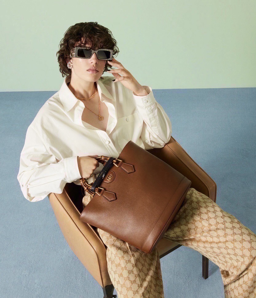 กระเป๋าGucci Diana Medium มือสอง