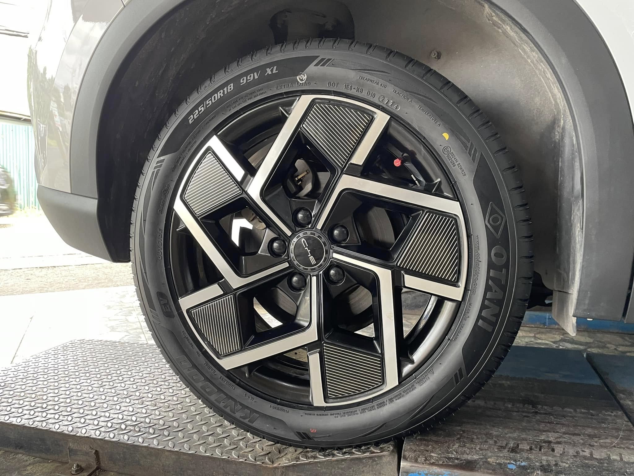 #BYD_ATTO3 เปลี่ยนยาง กับยางรถไฟฟ้า🛞#OTANI #KN1000 225/5018