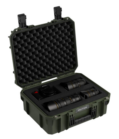 GUTEK T-230 Protector Case (Black/Olive Drab Green)