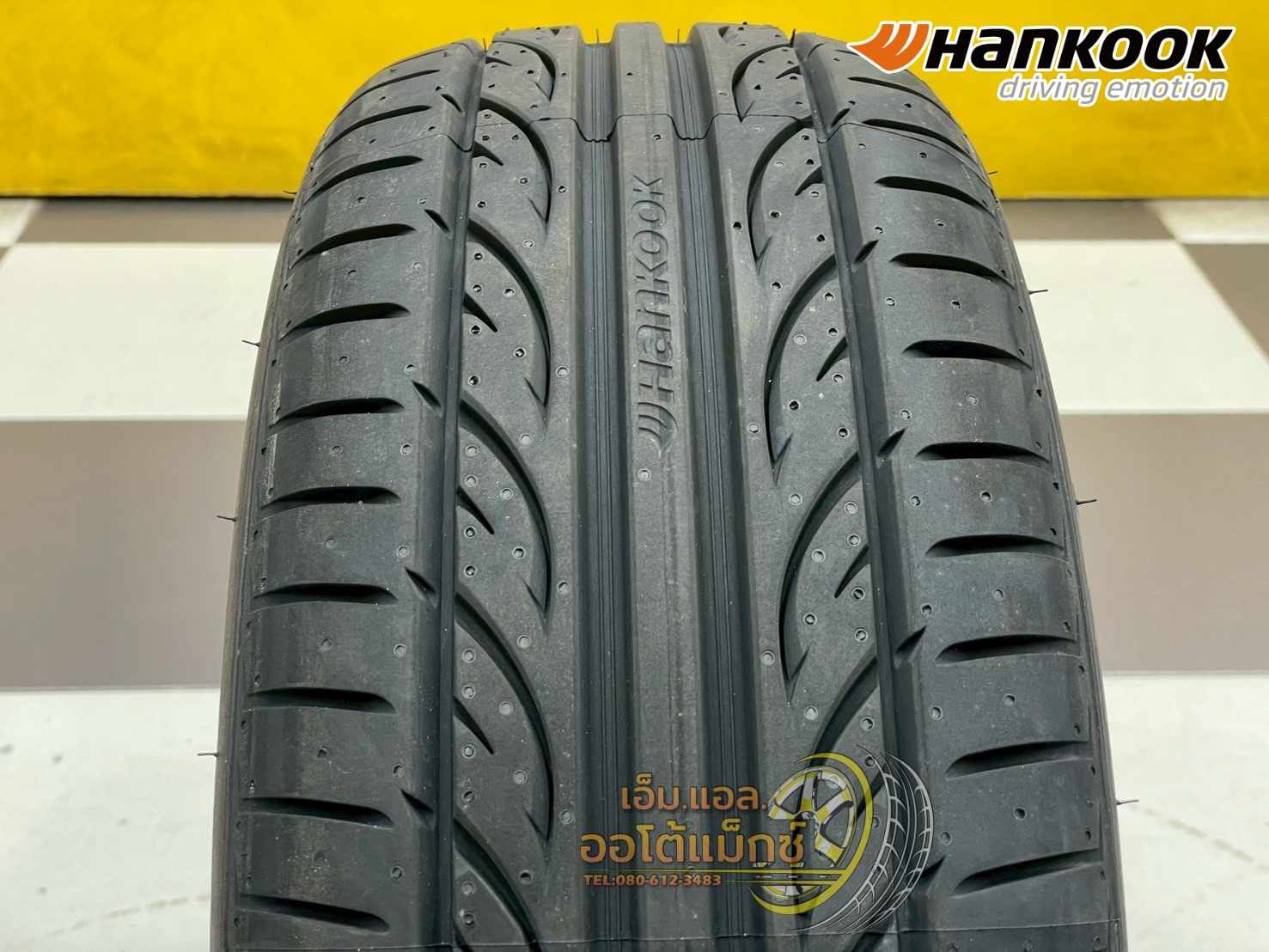 Hankook Ventus V12 evo² (K120) 195/55R15 ยางใหม่ปี2025