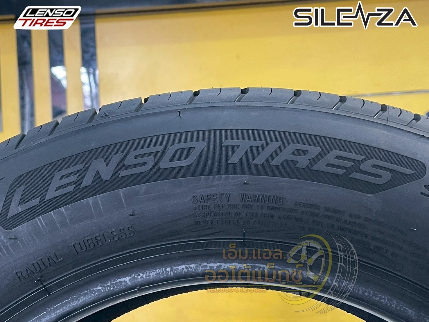 #ยางเลนโซ่ #LENSO TIRES #SILENZA 185/65R15 ยางใหม่ปี2025