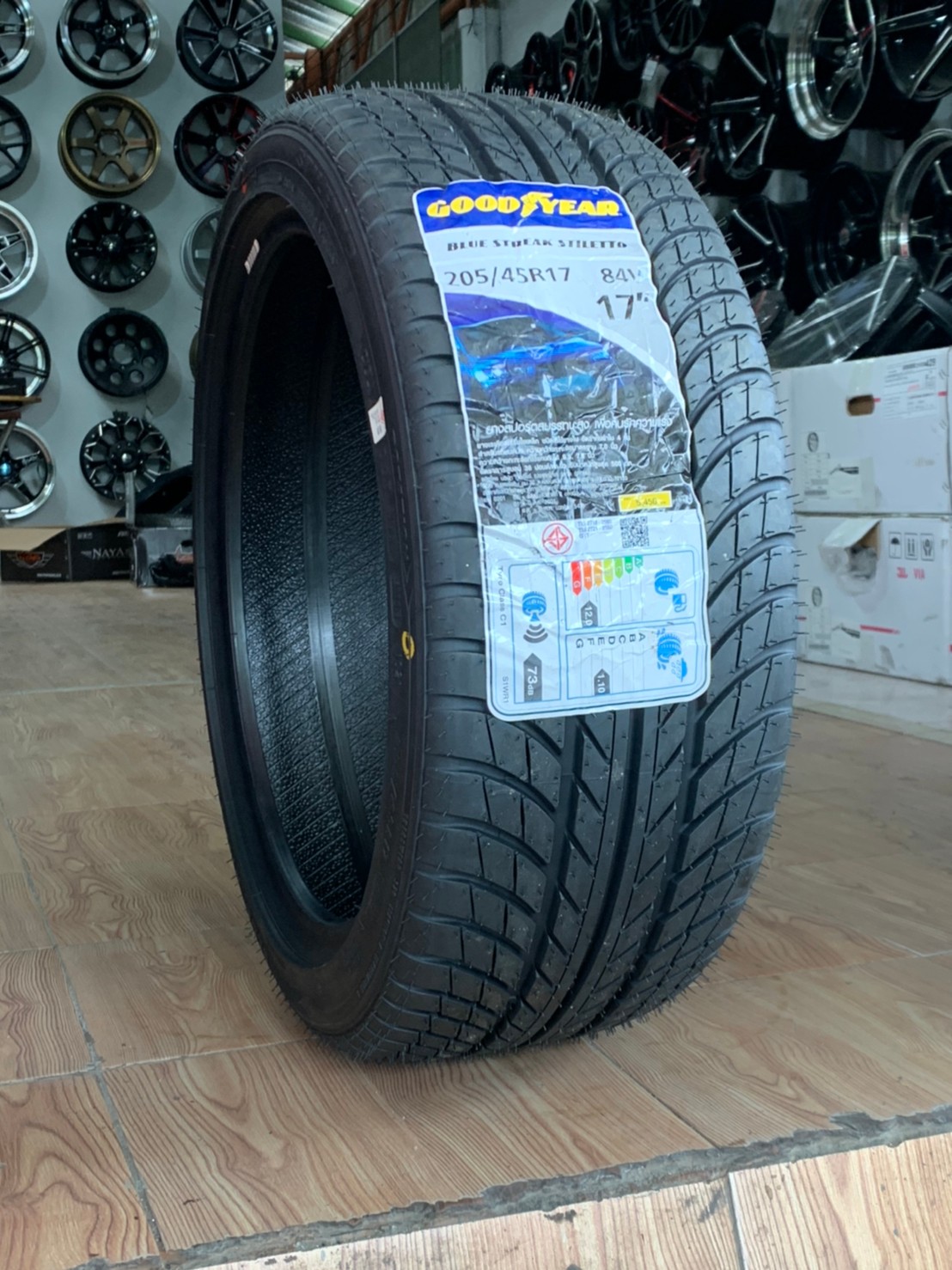 205/45R17 Goodyear Blue Streak Stiletto ยางใหม่ปี2021