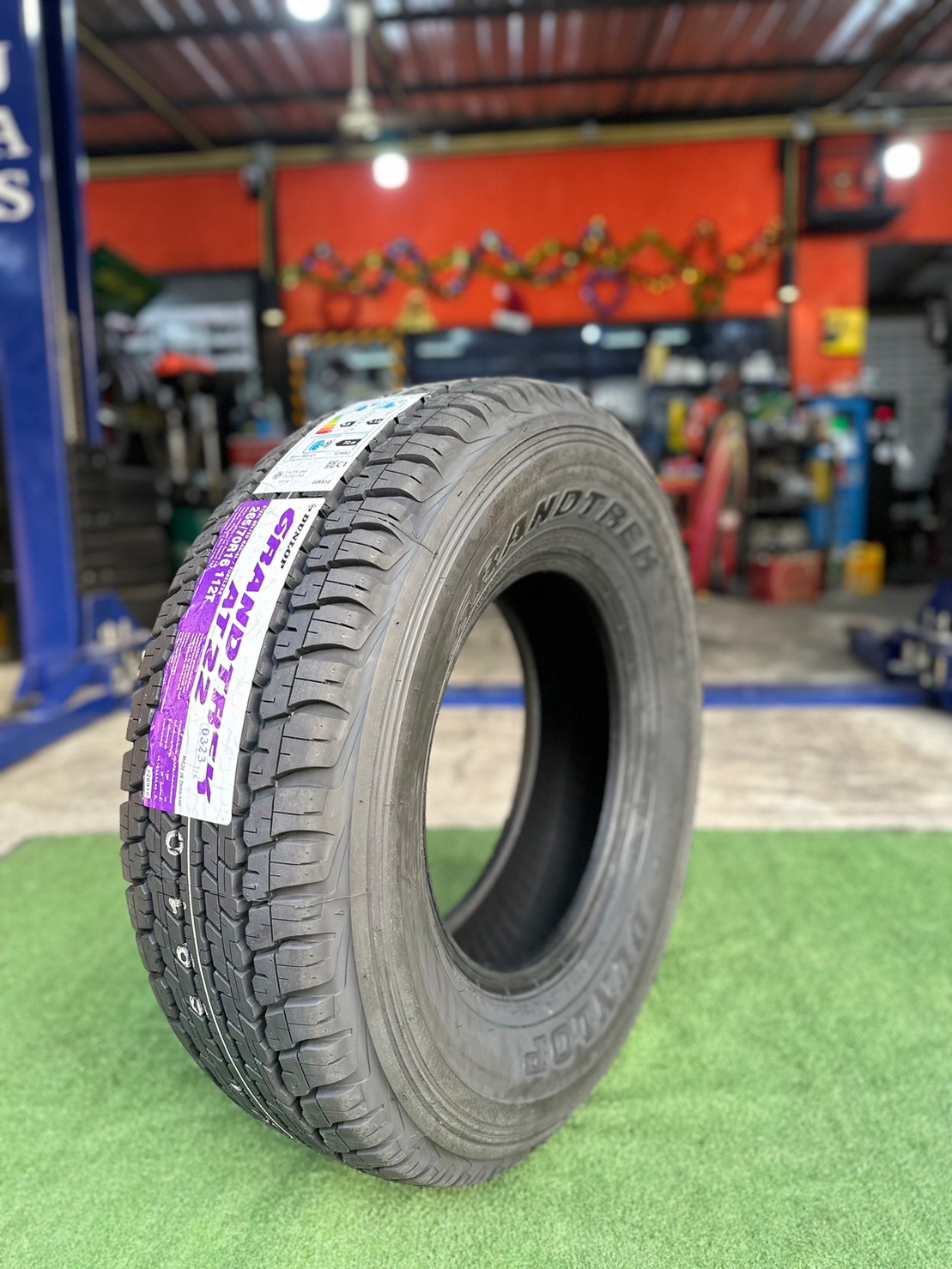 ยางใหม่ดันลอป DUNLOP GRANDTREK AT22 265/70R16 ยางใหม่ปี2023