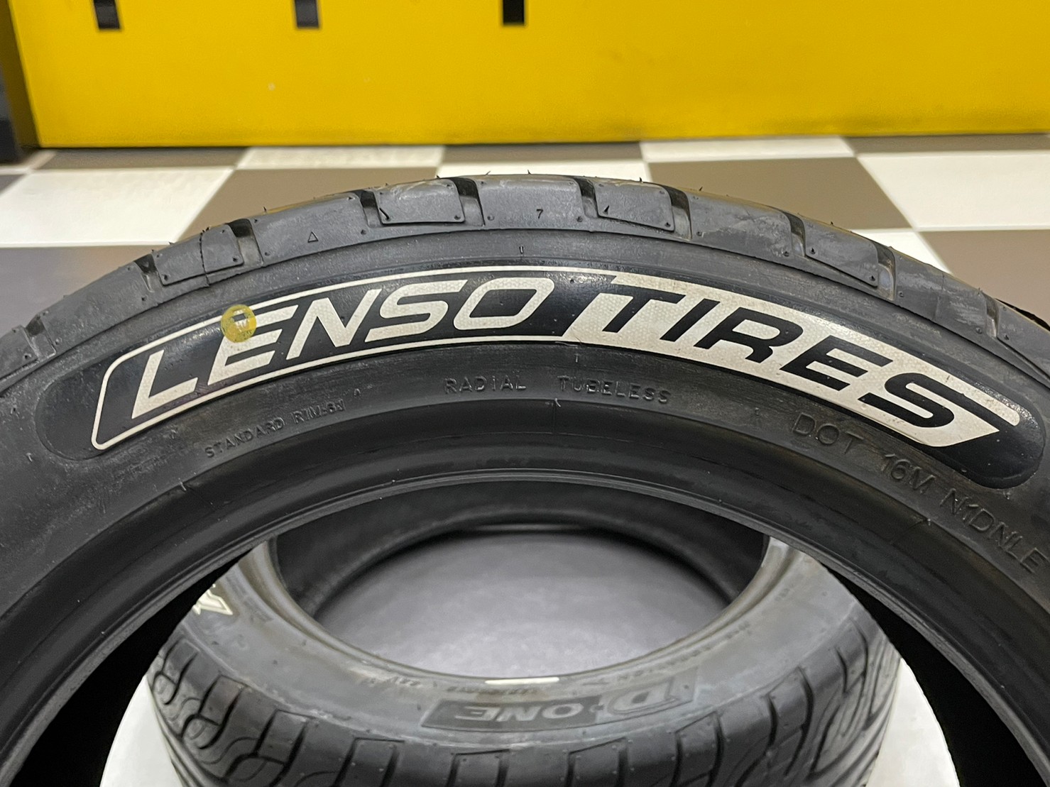 LENSO Project D D-ONE 195/50R15 ยางใหม่ปี2019