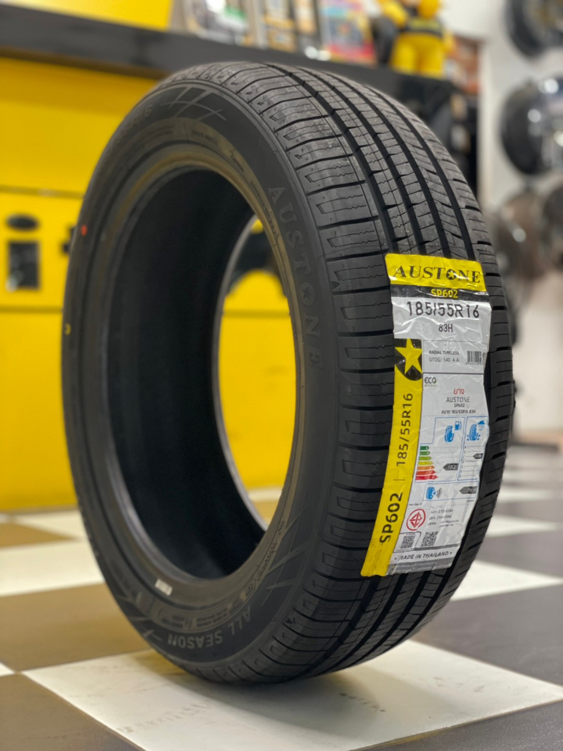ยางใหม่AUSTONE SP602 185/55R16 ยางใหม่ปี2022