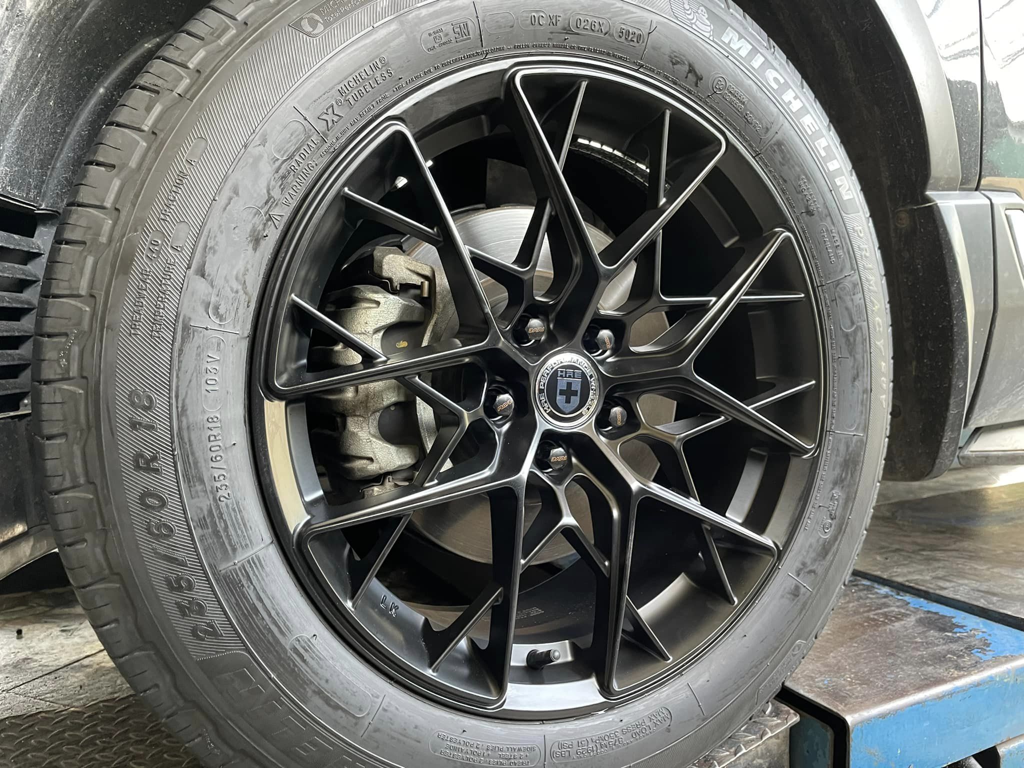 HONDA_CRV🚘 จัดเสริมหล่อ#ล้อแม็กซ์ใหม่ HRE FF45 18X8.0 ET35 5X113.1 MattBlack