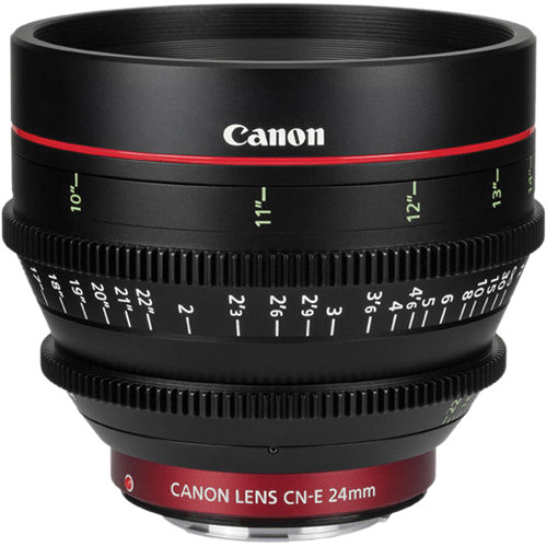 เลนส์ Canon CN-E 24mm T1.5 L F Cinema Prime Lens (EF Mount)