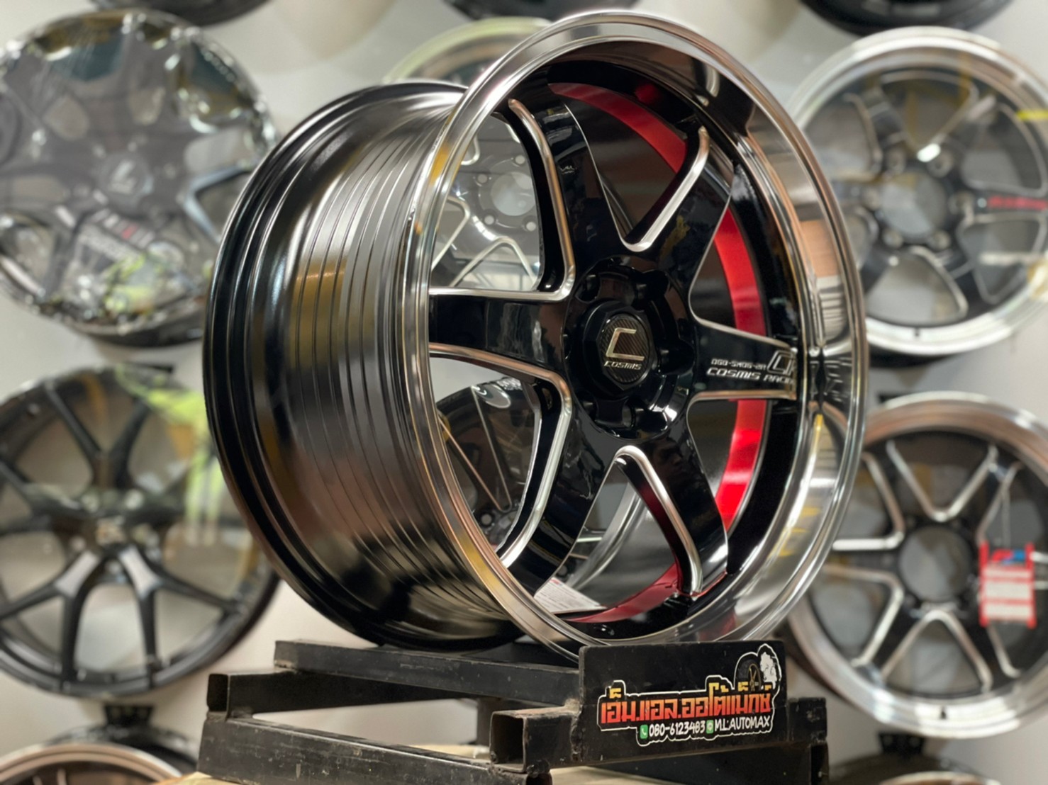 ล้อแม็กซ์ใหม่ขอบ18 Weld Cosmis TypeS 18X9 ET35 6รู114 นิสสันนาวาร่า Nissan Navara