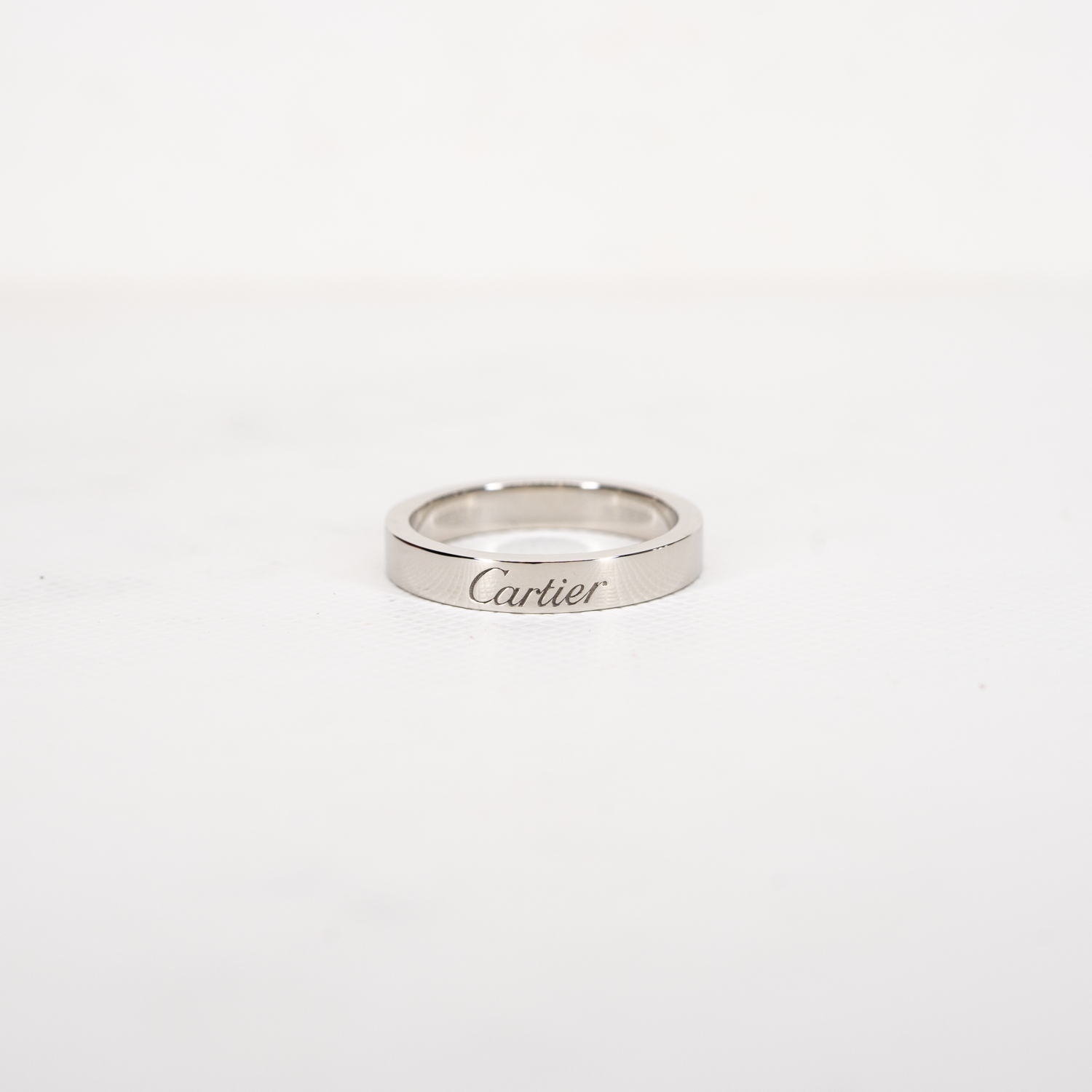แหวน Cartier C De Cartier Band Platinum950 ไซส์48# (Used)