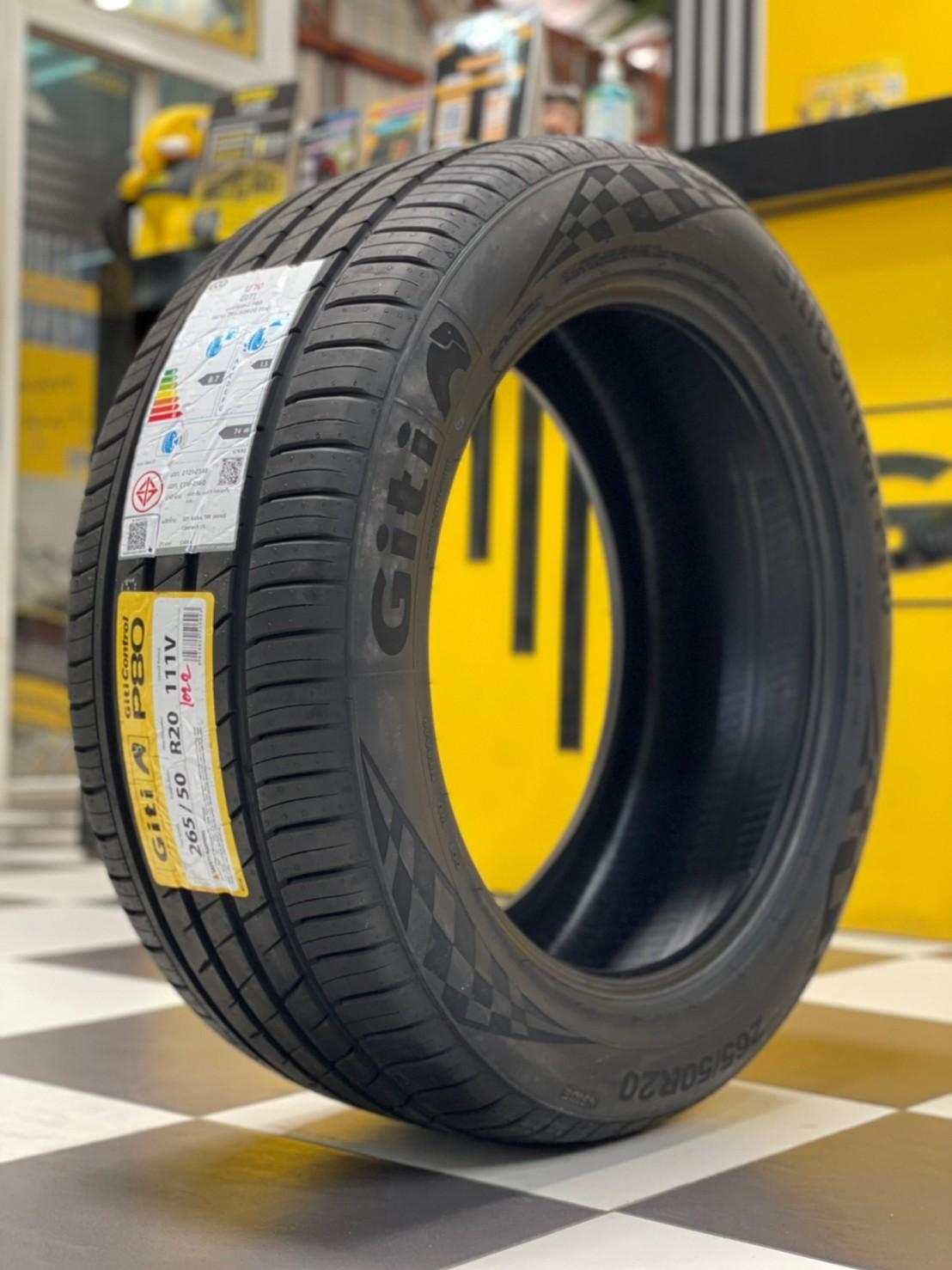 Giti_Control P80 265/50R20 ยางใหม่ปี2023 ราคาพิเศษพร้อมติดตั้งฟรี