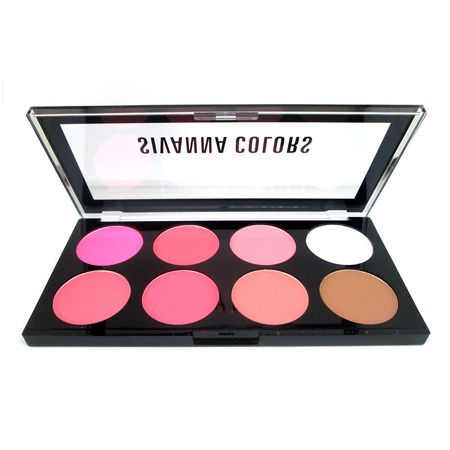 Sivanna Ultra Blush Palatte บลัชออน 8 สี พร้อมไฮไลท์และเฉดดิ้ง
