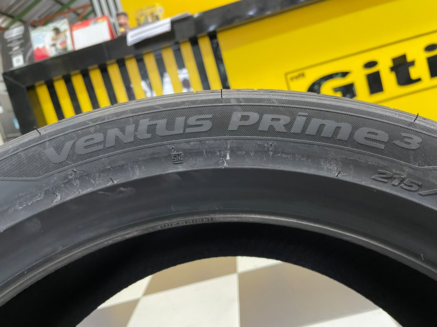 ยางใหม่Hankook Ventus Prime3 215/50R18