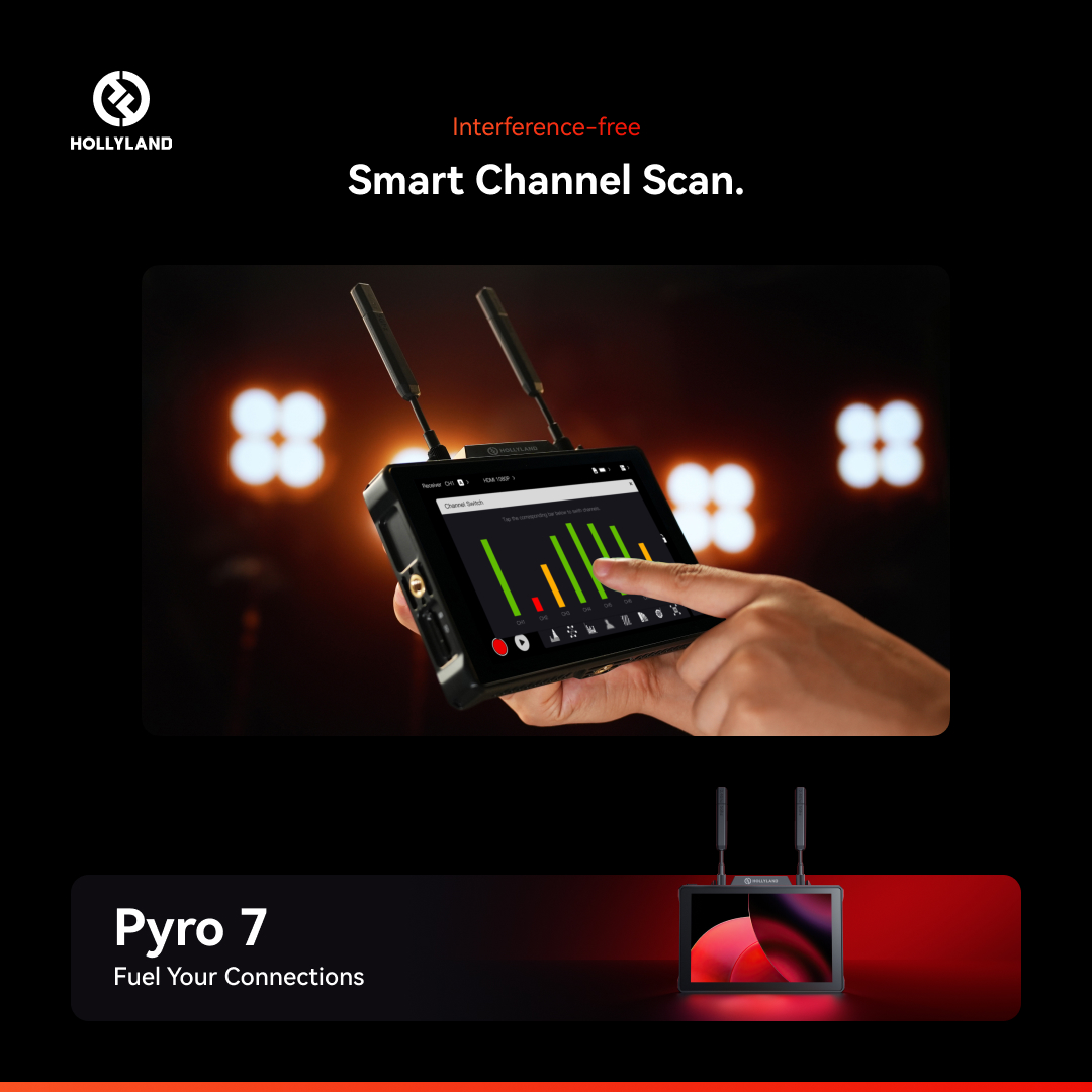 Hollyland Pyro 7 - 7" Wireless Camera Monitor