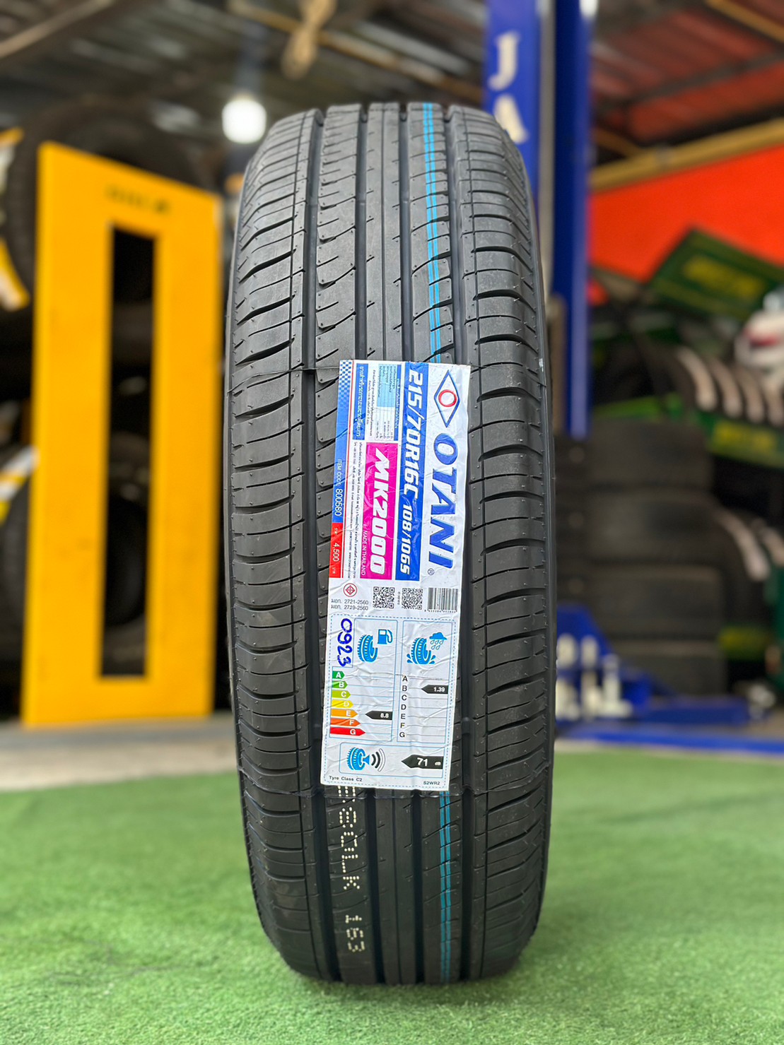 OTANI MK2000 215/70R16 ยางใหม่ปี2023 ราคาพิเศษพร้อมติดตั้งฟรี สามารถสอบถามเพิ่มเติมได้ค่ะ