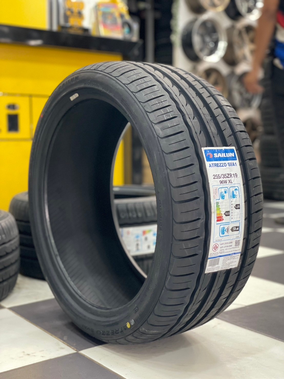 💥💥#SAILUN ATREZZO #SVA1 255/35ZR19 ยางใหม่ปี2024