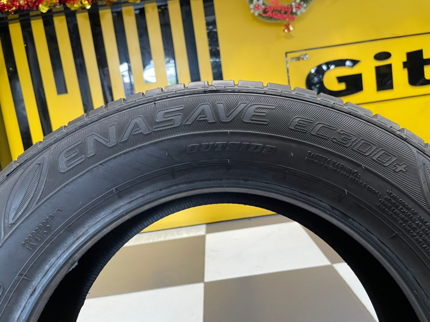 175/65R14 DUNLOP ENSAVE EC300+ ยางใหม่ปี2022