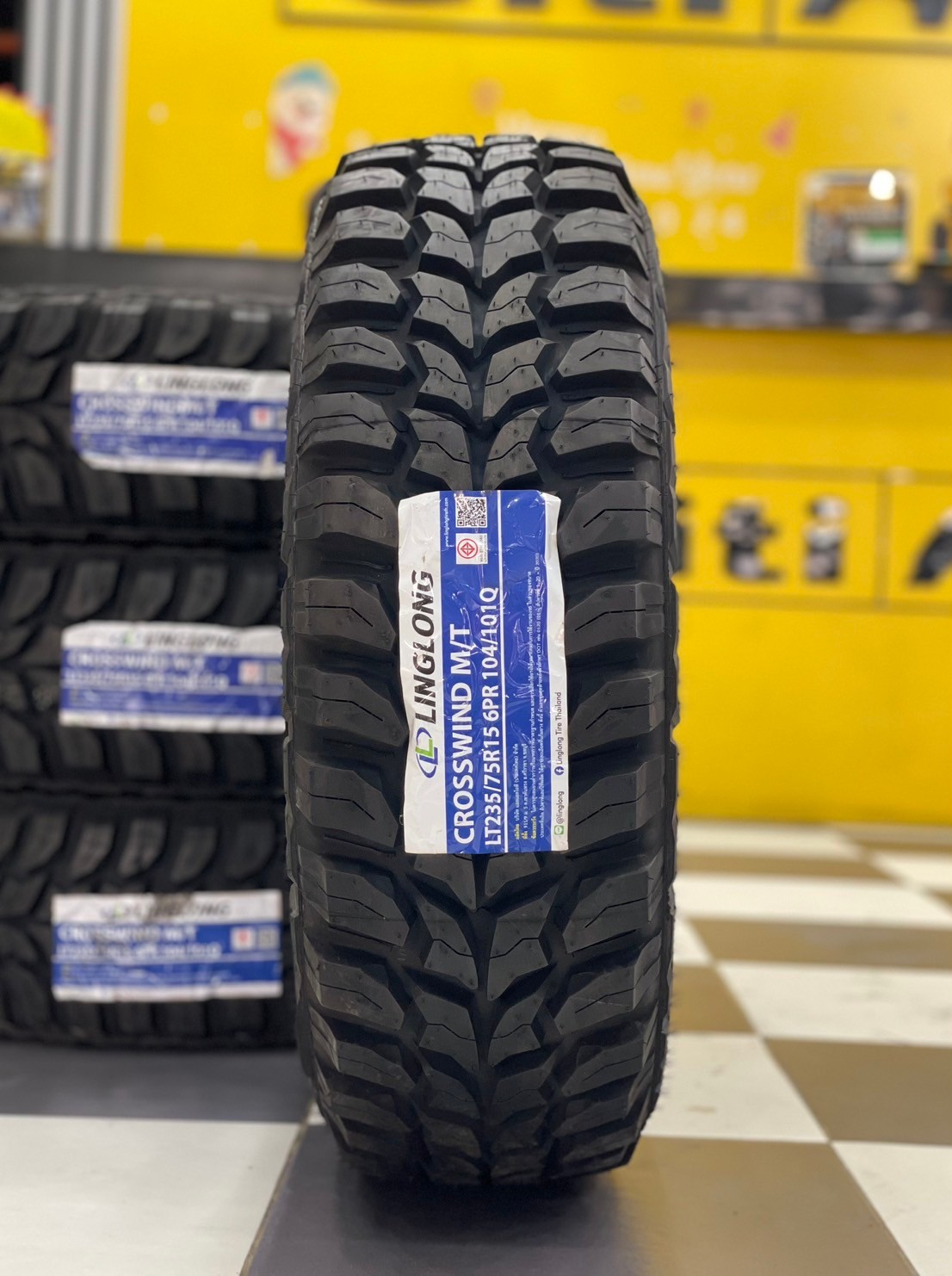 235/75R15 LINGLONG CROSSWIND MT ยางสายลุย สายพันธุ์แกร่งคุณภาพสุดคุ้ม ราคาพิเศษ (4เส้น)